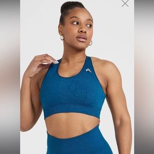 Classic Seamless 2.0 Bralette - Petrol Blue - Size Medium